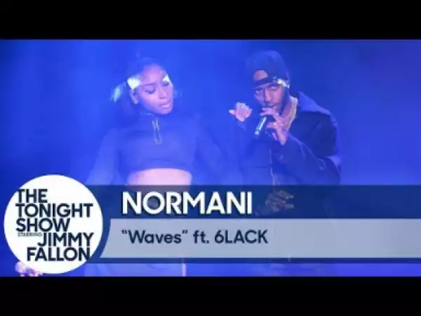 Normani & 6lack Perform “waves” On The Tonight Show